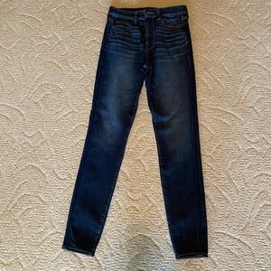 American eagle next level high rise skinny jeans
